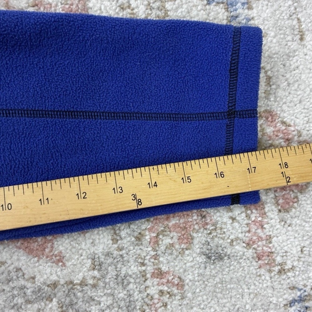 Gorpcore Royal Blue & Black Colorblock Fleece Softshell Jacket Size 16 - Picture 5 of 7